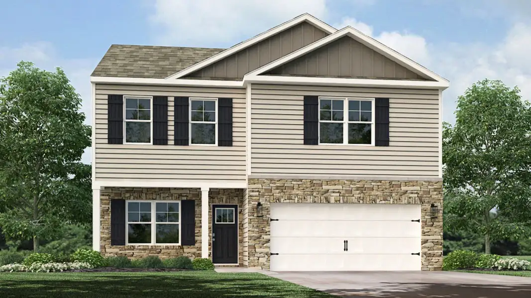 Representative exterior photo of a completed home built from the Penwell by D.R. Horton in Reina Vista, Loudon, TN (Image 20). Representative exterior photo of a completed home built from the Penwell by D.R. Horton in Reina Vista, Loudon, TN (Image 20).