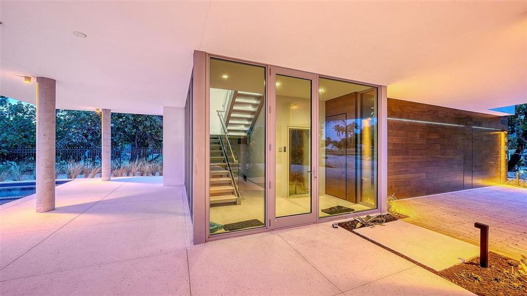 Exterior details and patio area of a home in , Longboat Key (Image 23).