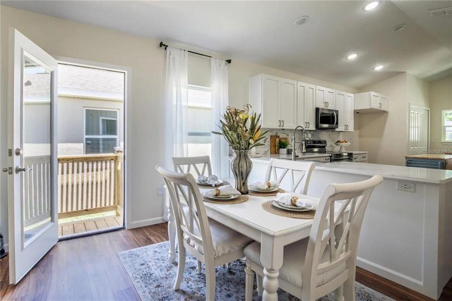 Furnished interior view inside a new home in , Eustis (Image 11).