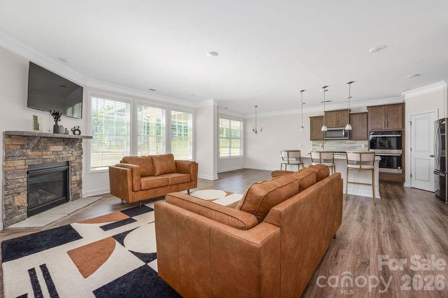 Furnished interior view inside a new home in Sylvan Creek, Denver (Image 31). Furnished interior view inside a new home in Sylvan Creek, Denver (Image 31).