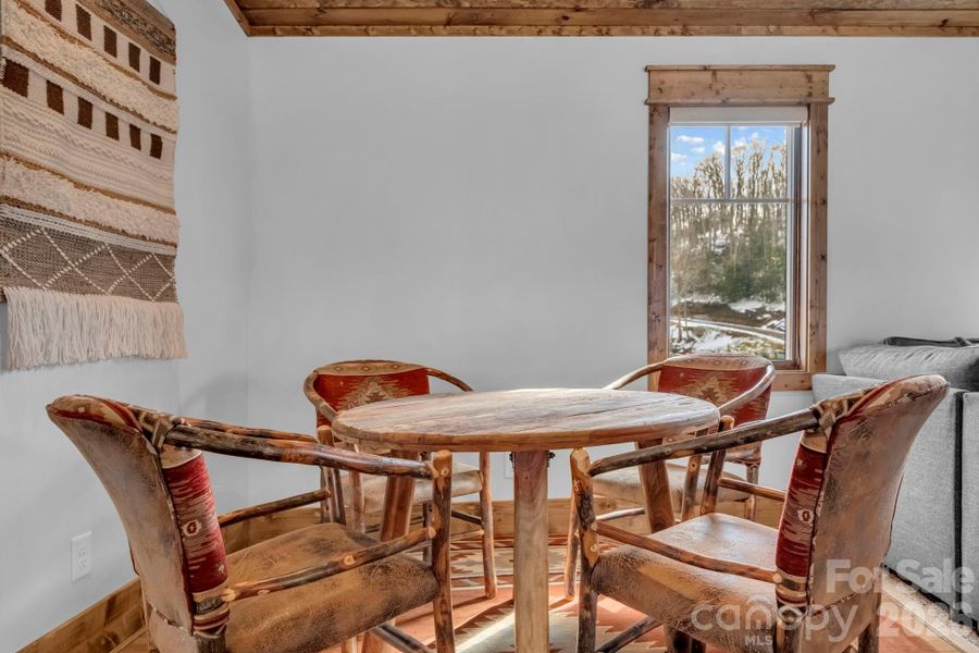 Furnished interior view inside a new home in , Banner Elk (Image 23).