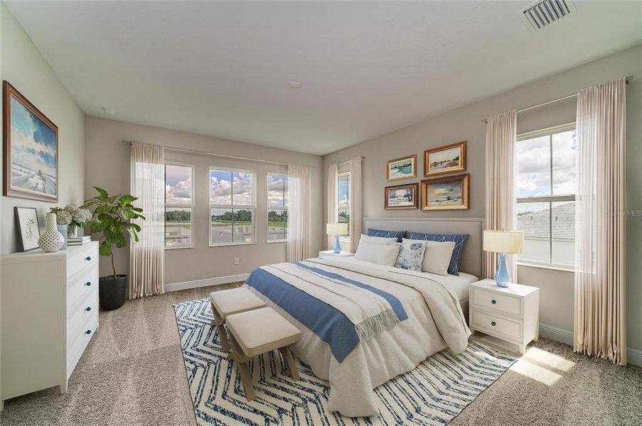Furnished interior view inside a new home in North River Ranch, Parrish (Image 6).
