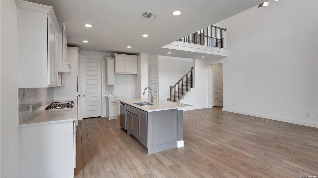 Furnished interior view inside a new home in Briggs Ranch, San Antonio (Image 11).