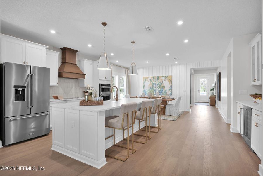Furnished interior view inside a new home in Landing at Olde Florida, St. Augustine (Image 11).