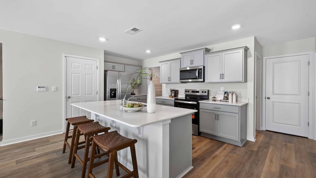 Furnished interior view inside a new home in Huffman Ridge, Hickory (Image 4).