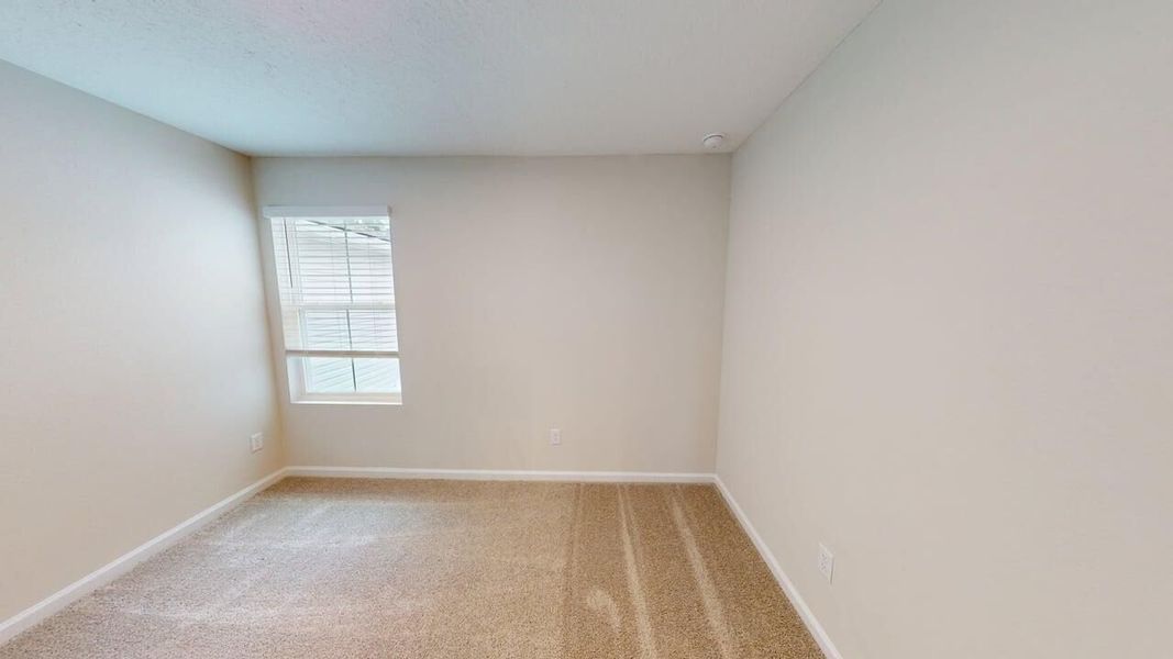 Representative unfurnished interior of a home built from the Olive by Mattamy Homes in Egret Creek, Jacksonville (Image 18). Representative unfurnished interior of a home built from the Olive by Mattamy Homes in Egret Creek, Jacksonville (Image 18).