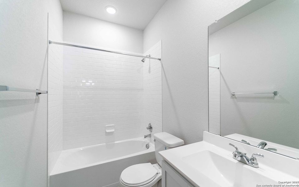 Furnished interior view inside a new home in Morgan Meadows, San Antonio (Image 2). Furnished interior view inside a new home in Morgan Meadows, San Antonio (Image 2).