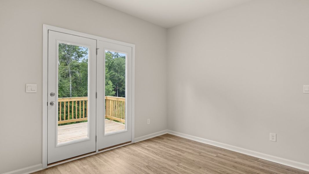 Representative unfurnished interior of a home built from the Hayden by D.R. Horton in The Preserve at Agricultural Village, Perry (Image 12).