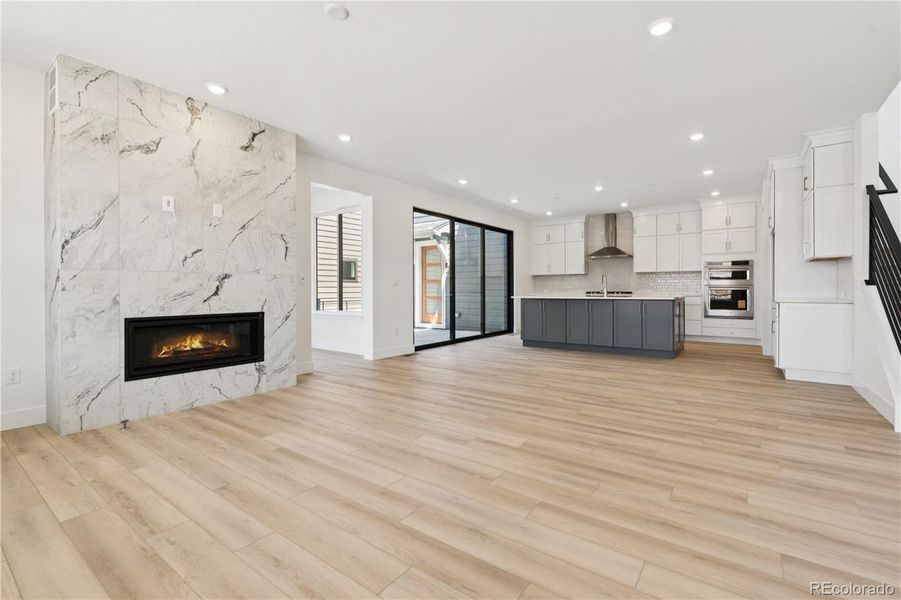 Spacious, unfurnished interior of a new home in Storytellers at Lyric, Lone Tree (Image 45).