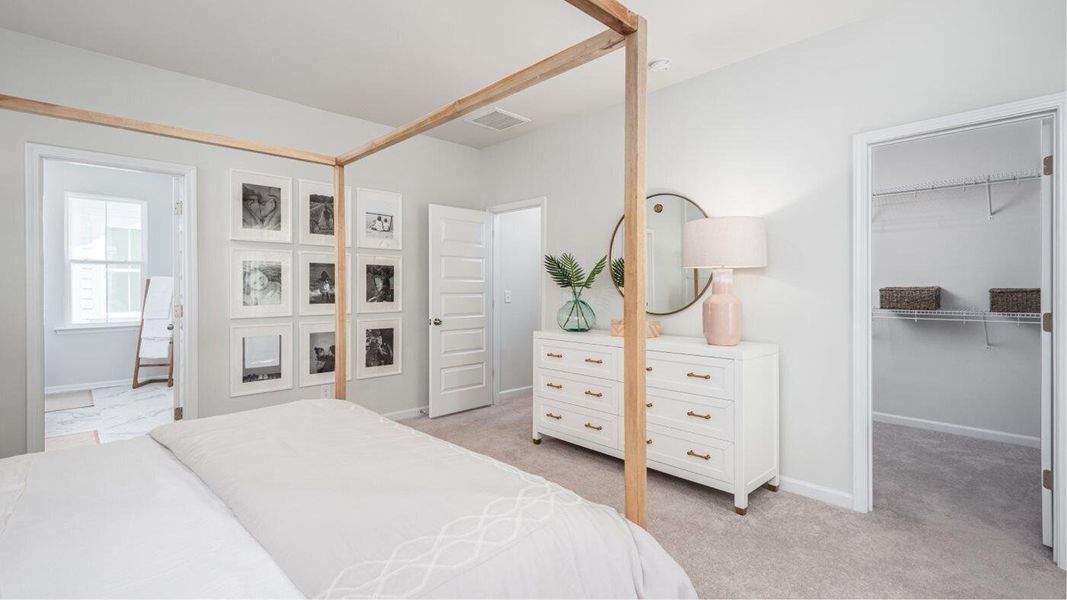 Furnished interior view inside a new home in Carnes Crossroads: Row Collection, Summerville (Image 6).
