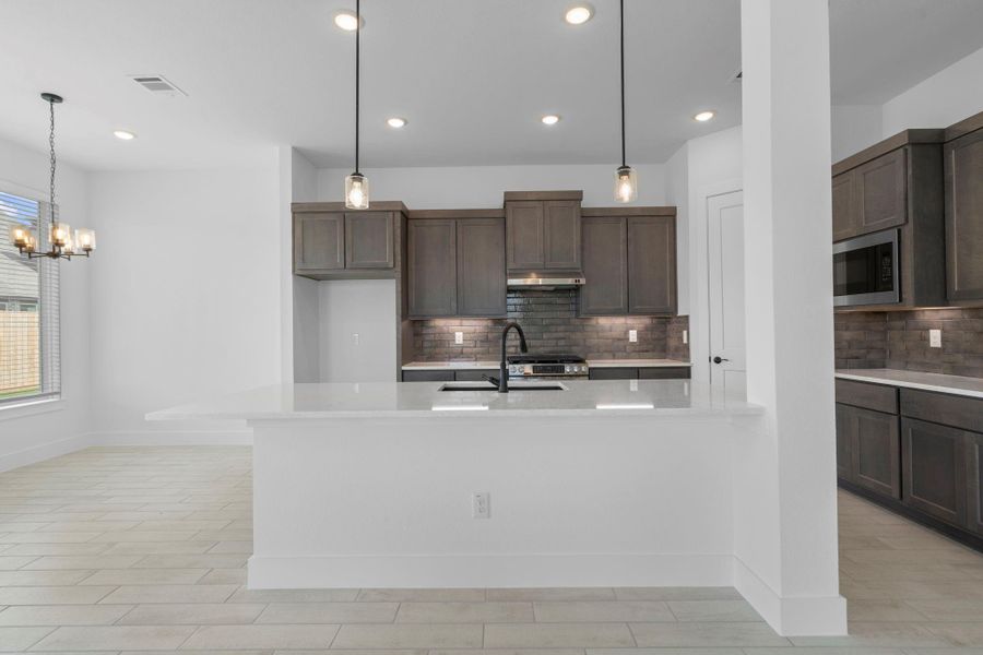 Furnished interior view inside a new home in Jordan Ranch, Fulshear (Image 2).