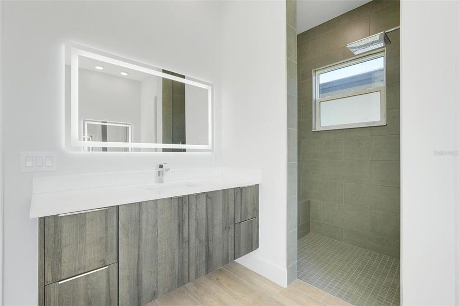 Furnished interior view inside a new home in Hampton Green at Providence, Davenport (Image 11).