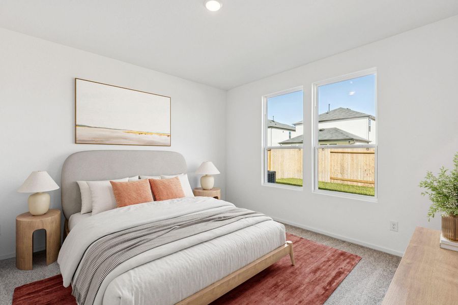 Furnished interior view inside a new home in Montgomery Bend, Montgomery (Image 10).