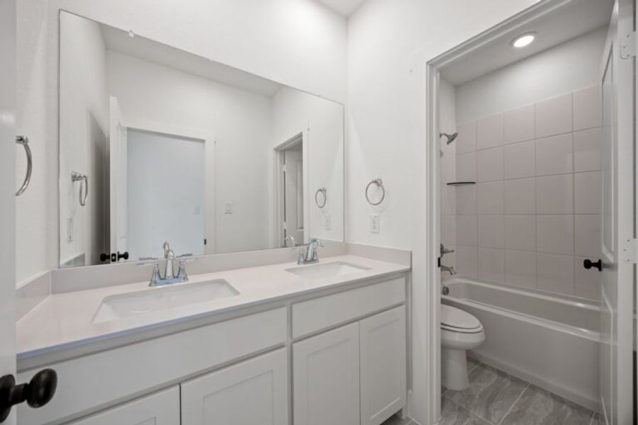 Furnished interior view inside a new home in Uptown Celina, Celina (Image 14).