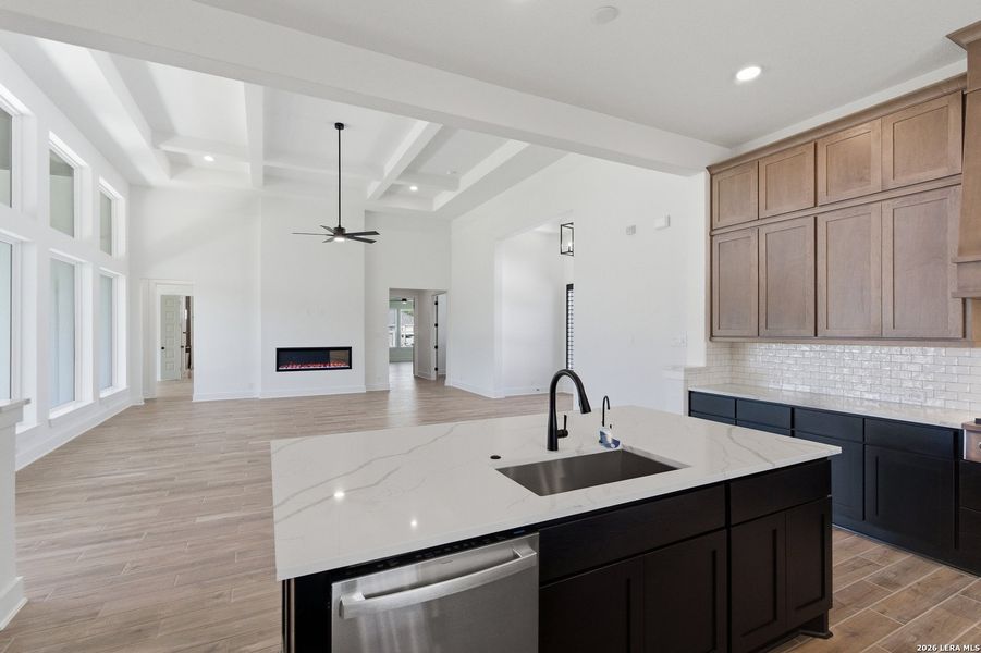 Furnished interior view inside a new home in , San Antonio (Image 18). Furnished interior view inside a new home in , San Antonio (Image 18).