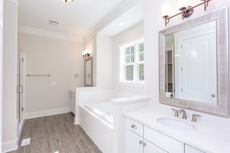 Representative furnished interior of a home built from the Charleston by Caruso Homes in Lancaster Hwy, Waxhaw (Image 9).