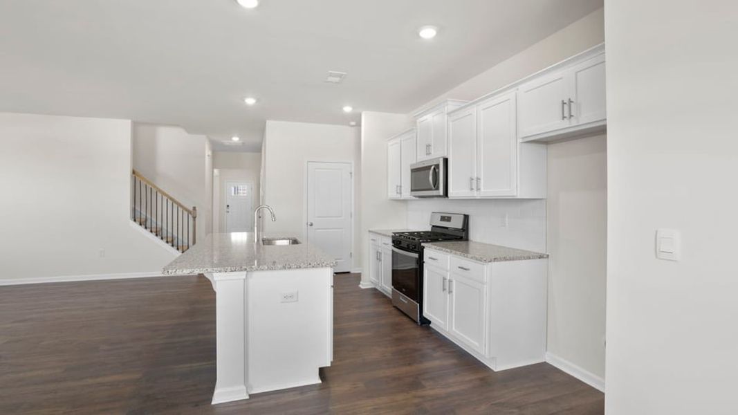 Furnished interior view inside a new home in Woodglen, Piedmont (Image 8). Furnished interior view inside a new home in Woodglen, Piedmont (Image 8).