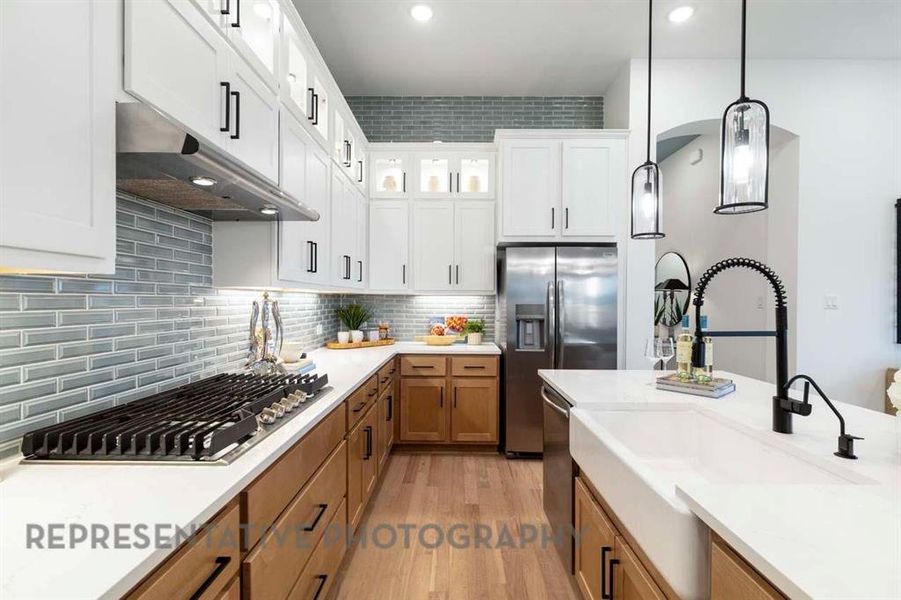 Furnished interior view inside a new home in Treeline, Justin (Image 24).
