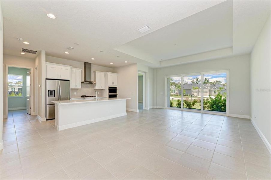 Furnished interior view inside a new home in The Willows, Parrish (Image 11).