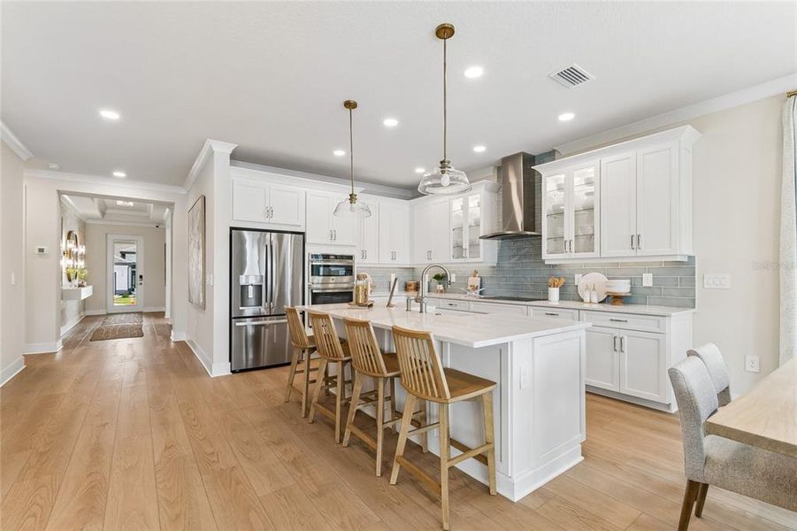 Furnished interior view inside a new home in Cassata Lakes, Nokomis (Image 6).