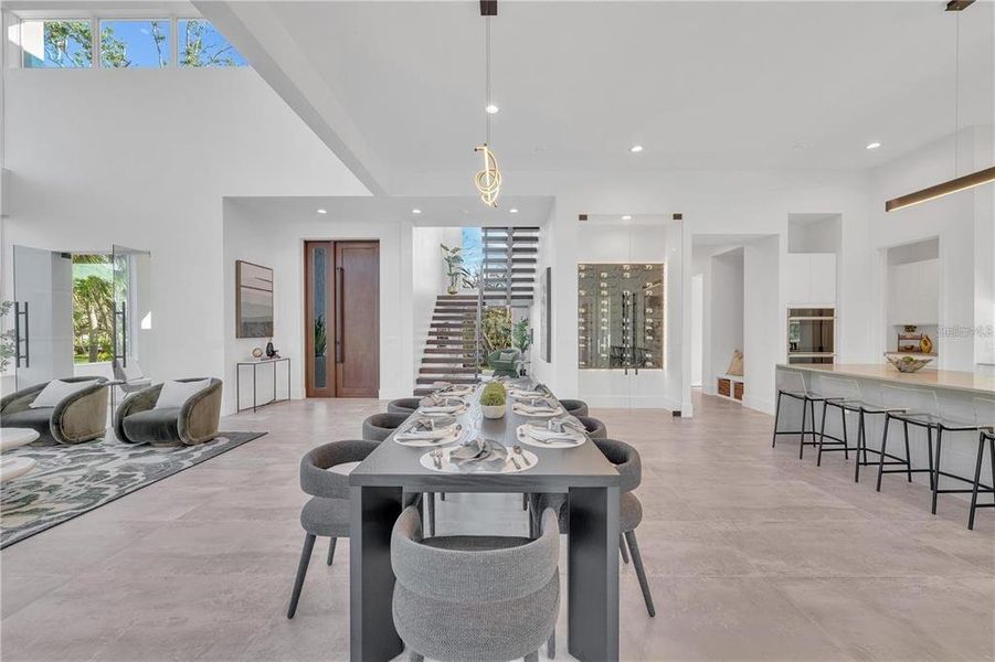 Furnished interior view inside a new home in , Sarasota (Image 71).
