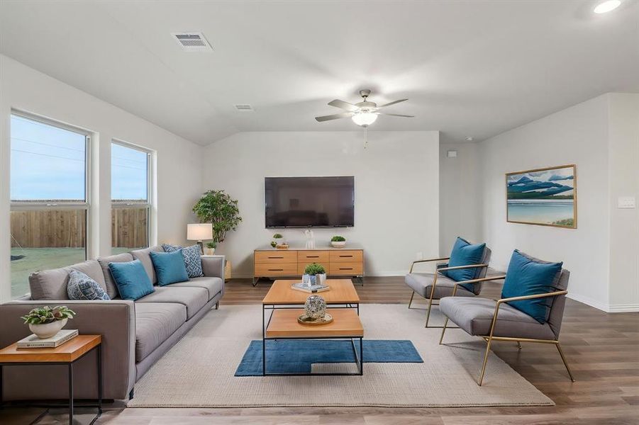 Photo is not of the actual home, but is an inspirational photo of builder’s model home and may depict options, furnishings, and/or decorator features that are not included.