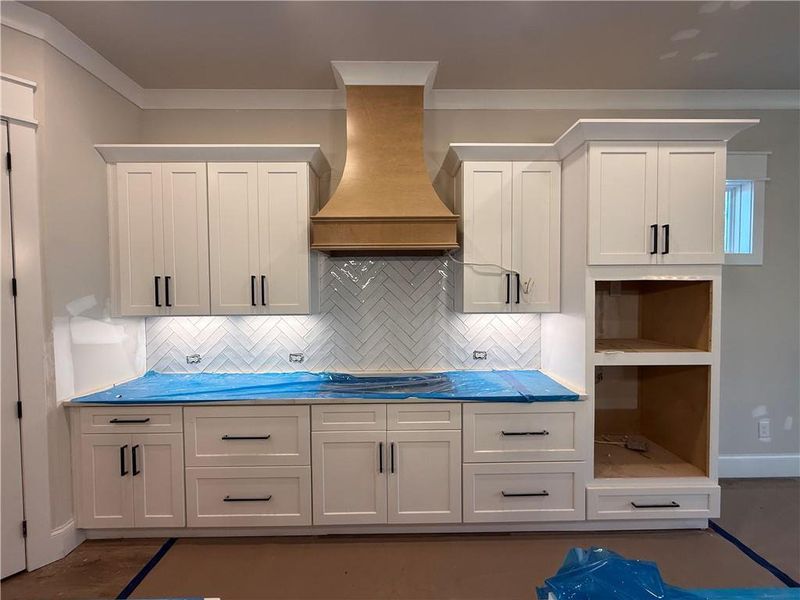 In-progress construction of a new home in , Pendergrass, GA (Image 24).