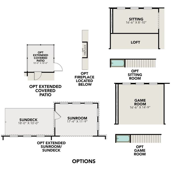 2D floor plan layout for the The Danbury I by Davidson Homes LLC in The Reserve at Potranco Oaks, Castroville, TX (Image 5).