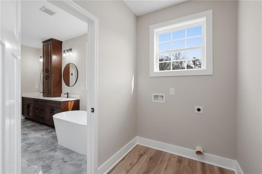Furnished interior view inside a new home in , Stone Mountain (Image 16).