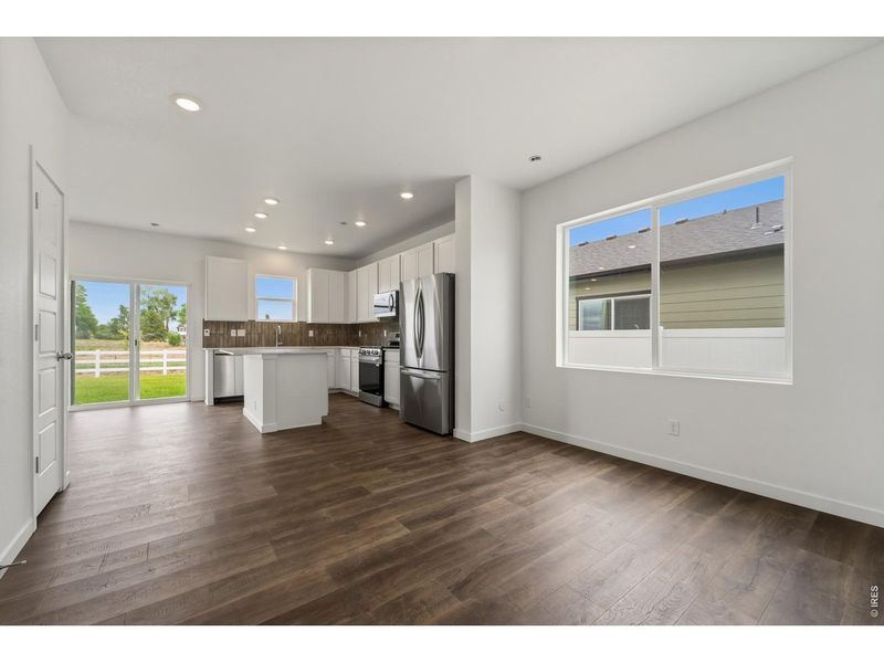 Spacious, unfurnished interior of a new home in Union Colony West, Greeley (Image 19). Spacious, unfurnished interior of a new home in Union Colony West, Greeley (Image 19).