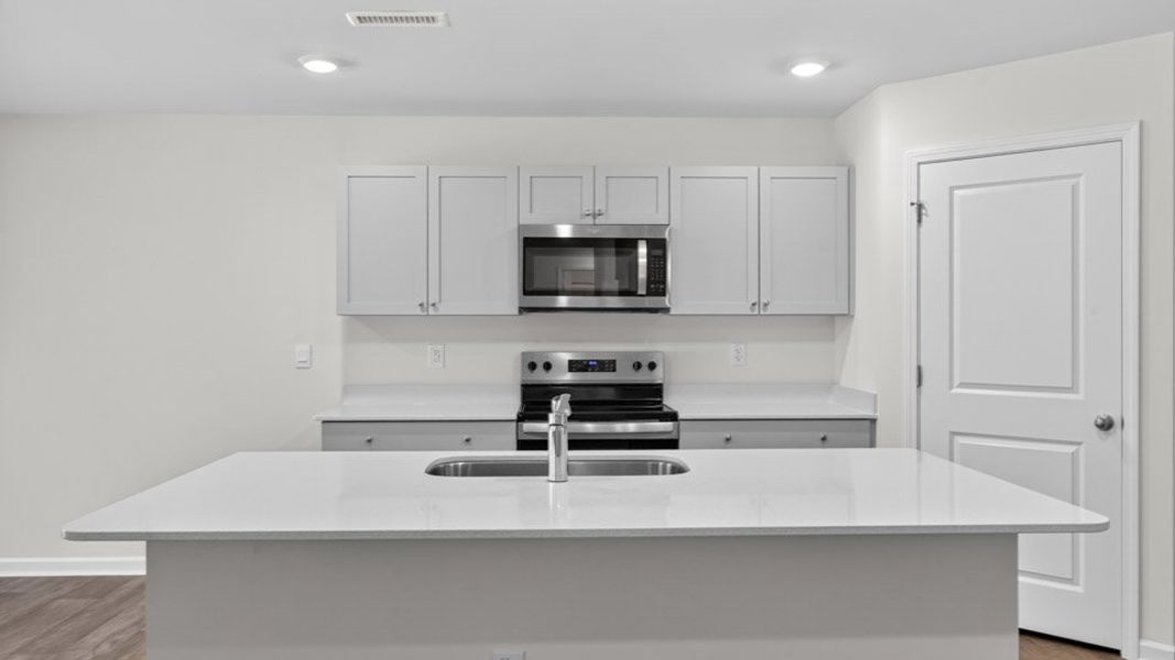 Furnished interior view inside a new home in Olive Branch, Clayton (Image 8). Furnished interior view inside a new home in Olive Branch, Clayton (Image 8).