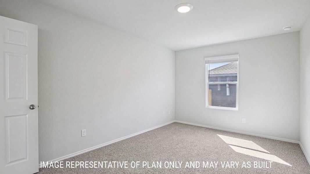 Spacious, unfurnished interior of a new home in The Villages at Schwertner Ranch, Jarrell (Image 16).