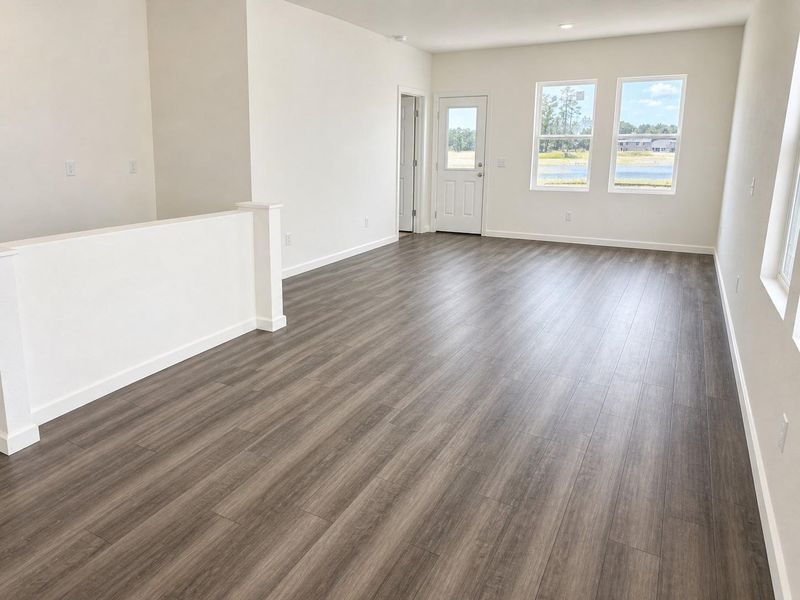 Spacious, unfurnished interior of a new home in The Landing, New Caney (Image 11).