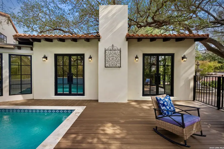 Exterior details and patio area of a home in , San Antonio (Image 3).
