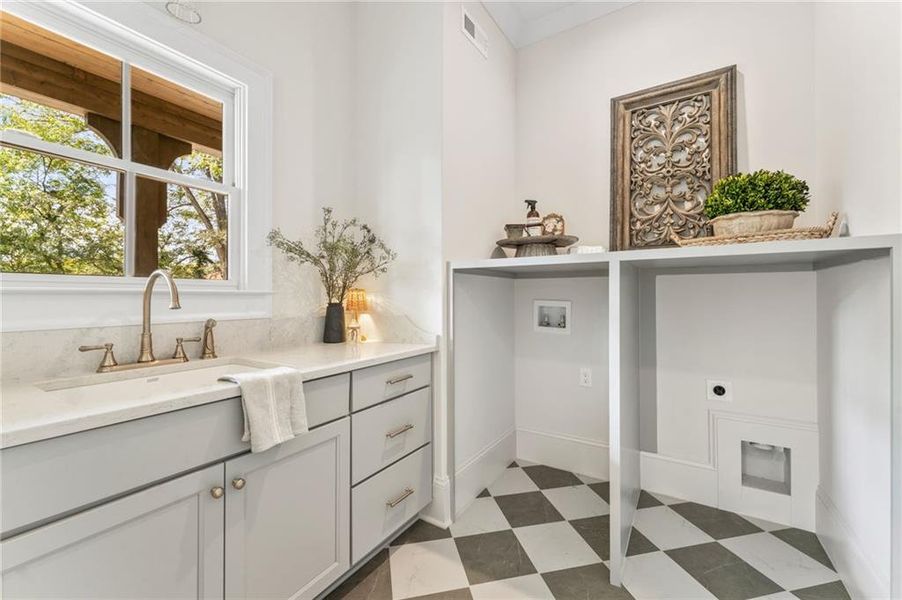 Furnished interior view inside a new home in , Marietta (Image 10).