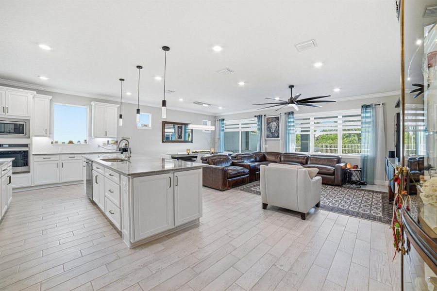 Furnished interior view inside a new home in Windsong Estates, Lake Worth (Image 39).
