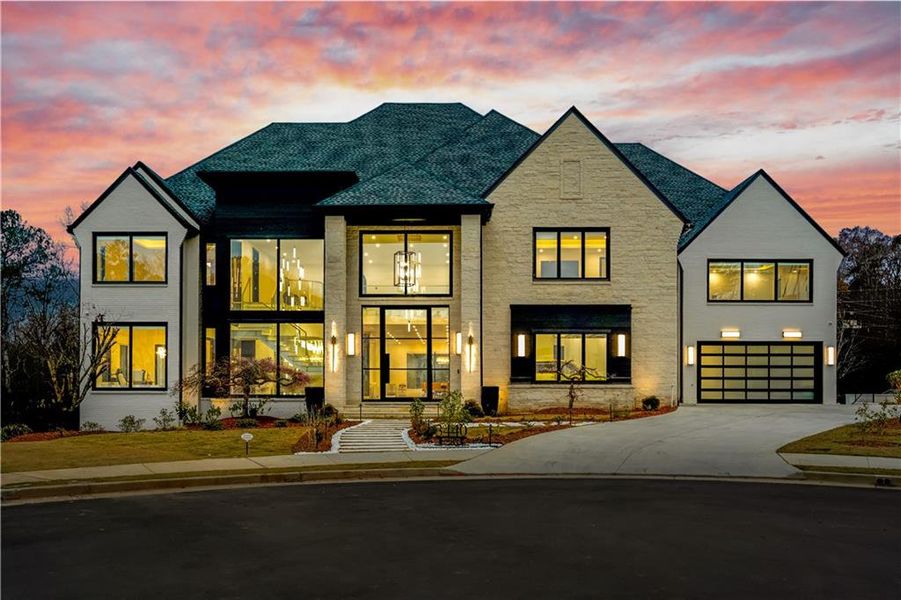 Front exterior of a new home in , Suwanee, GA, highlighting curb appeal (Image 27).