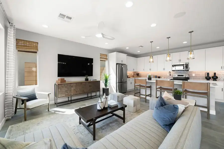 Furnished interior view inside a new home in Meridian, Queen Creek (Image 14).