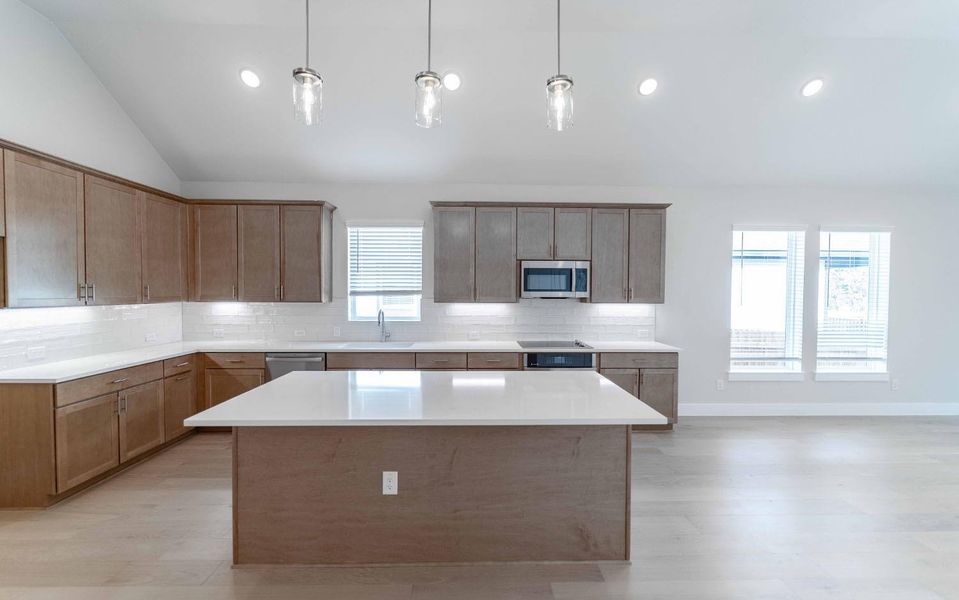 Furnished interior view inside a new home in Sanctuary, Salado (Image 4).