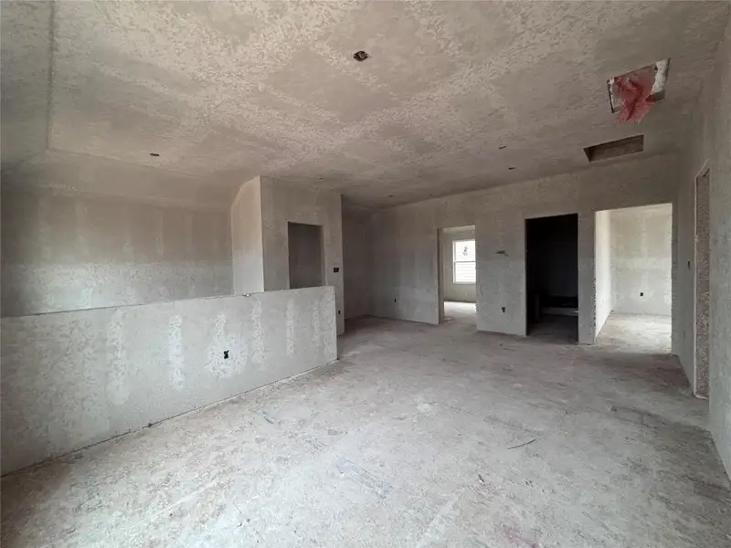 In-progress construction of a new home in The Colony 45s, Bastrop, TX (Image 4).