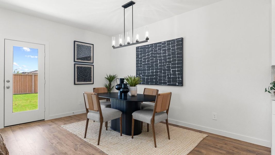 Furnished interior view inside a new home in Villarosa at Tamarron, Katy (Image 10). Furnished interior view inside a new home in Villarosa at Tamarron, Katy (Image 10).