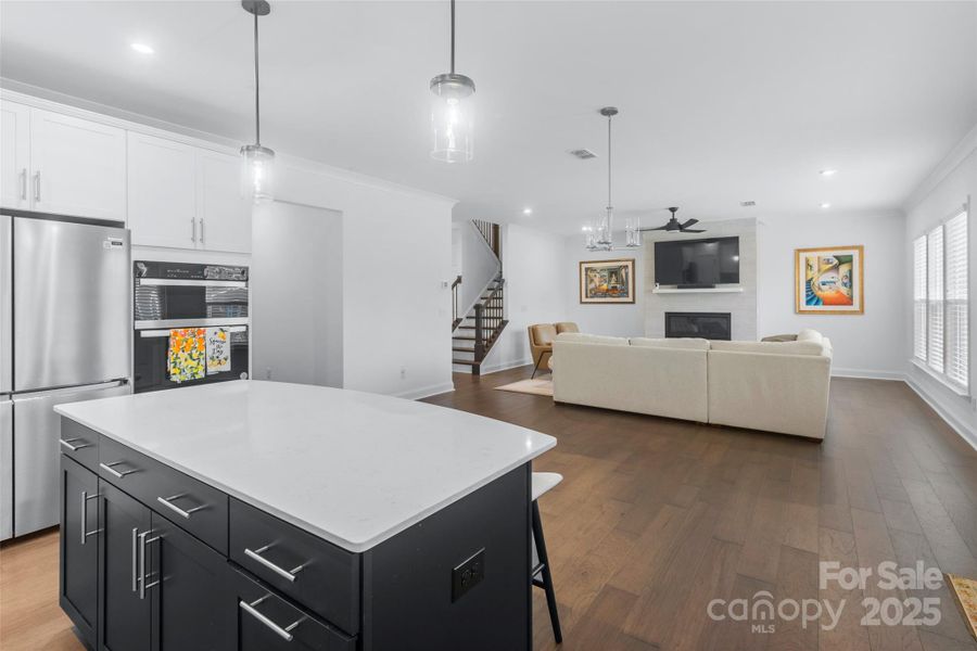 Furnished interior view inside a new home in , Charlotte (Image 7).