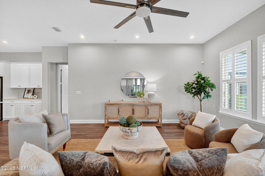 Furnished interior view inside a new home in , St. Johns (Image 5). Furnished interior view inside a new home in , St. Johns (Image 5).