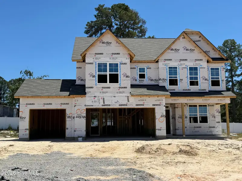 In-progress construction of a new home in Sandy Springs, Aberdeen, NC (Image 4). In-progress construction of a new home in Sandy Springs, Aberdeen, NC (Image 4).