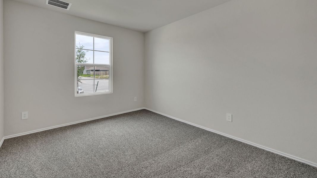 Representative unfurnished interior of a home built from the The Denton by D.R. Horton in Swenson Heights, Seguin (Image 11). Representative unfurnished interior of a home built from the The Denton by D.R. Horton in Swenson Heights, Seguin (Image 11).