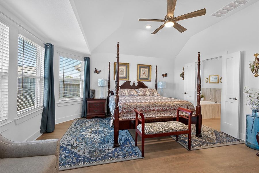 Furnished interior view inside a new home in Moran Ranch, Willis (Image 16). Furnished interior view inside a new home in Moran Ranch, Willis (Image 16).