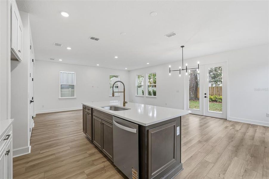 Furnished interior view inside a new home in , Tampa (Image 11).