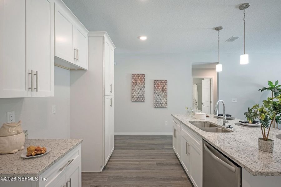 Furnished interior view inside a new home in , Jacksonville (Image 33).