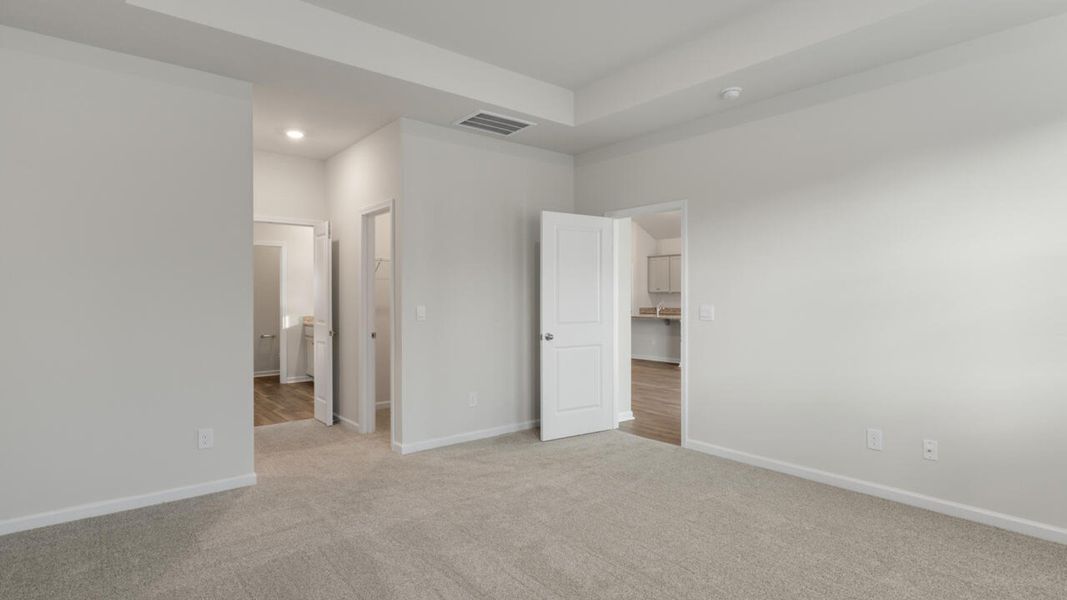 Representative unfurnished interior of a home built from the LITCHFIELD by D.R. Horton in Cedar Hill Landing, Navassa (Image 21).