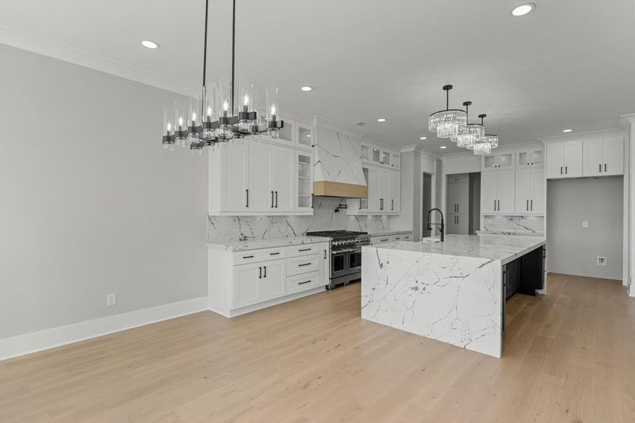 Furnished interior view inside a new home in , Buford (Image 5).